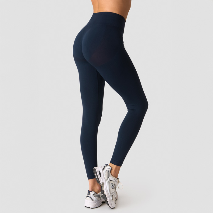 Smooth Seamless Trikoot Tummansininen