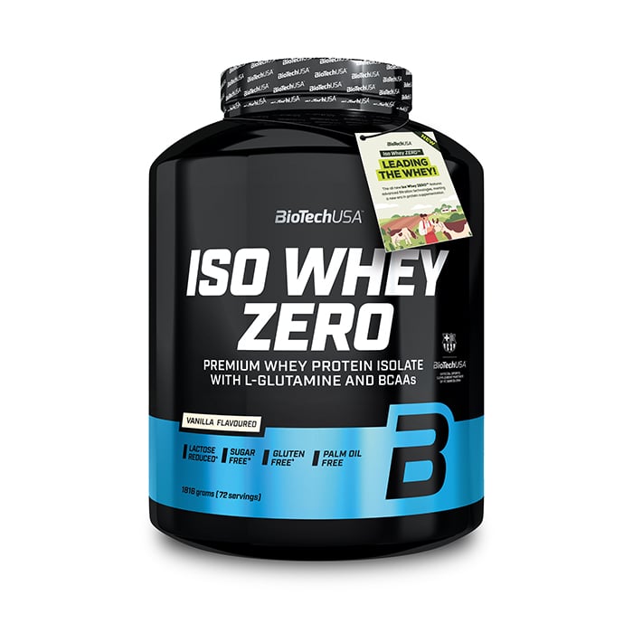 Iso Whey Zero Heraproteiini-isolaatti 1816 g vanilla