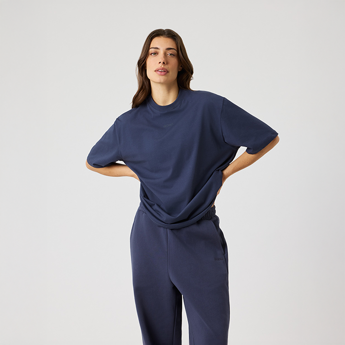 Studio Oversized T-paita Harmaa