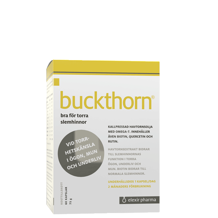 Buckthorn (Tyrnimarjauute), 60 kapselia