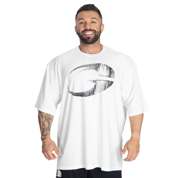 Mesh Iron T-paita Valkoinen