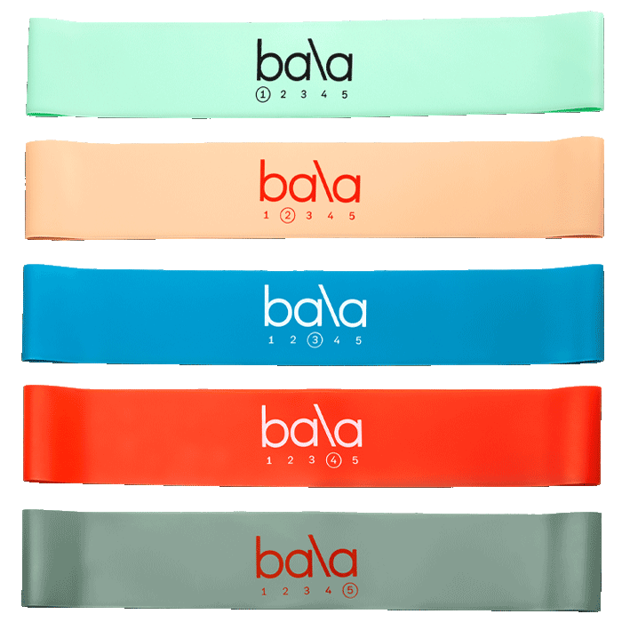 Bala Exercise/Resistance Bands – Pack of 5