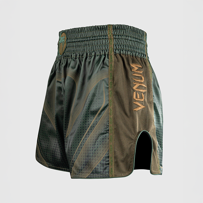 Venum Stealth Muay Thai Shorts Khaki Vihre&auml;