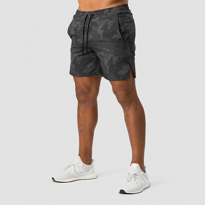 ICANIWILL Training Club Gym Shorts Black Camo